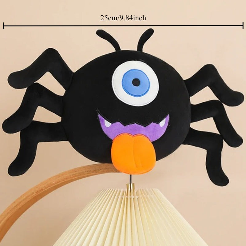 Halloween Spider Plush Toy Cute Cartoon Animal Doll Soft Fabric