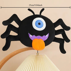 Halloween Spider Plush Toy Cute Cartoon Animal Doll Soft Fabric