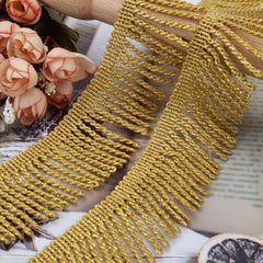 2 Yards Bullion Fringe Lace Trim for Sewing DIY Decoration