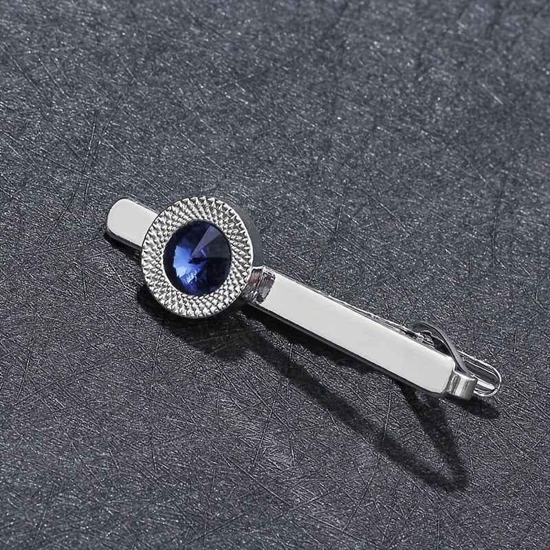 Men's Rhinestone Tie Clip