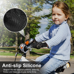 Kids Winter Touch Screen Sport Gloves Non-slip Cycling Gloves Age 4-12