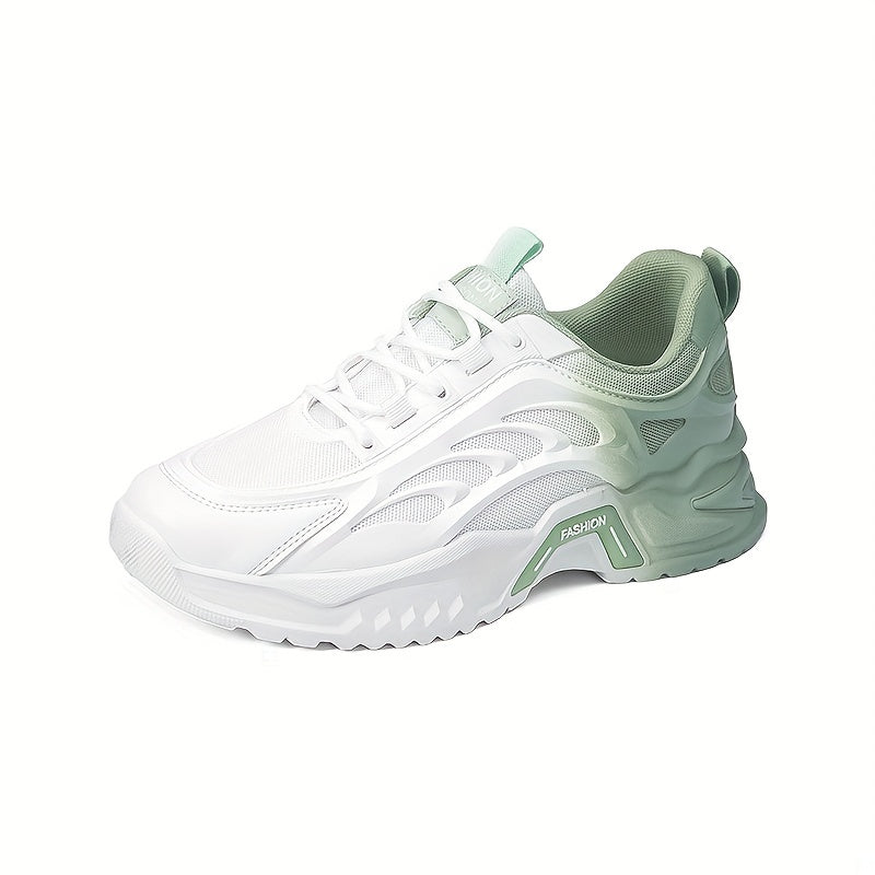 Men's Chunky Lace-up Sneakers Athletic Dad Shoes