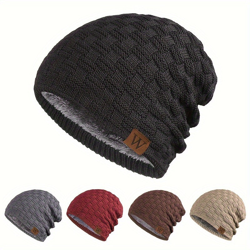 Winter Ear Protection Beanie Knitted Hat Cycling Ski Hat