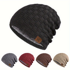 Winter Ear Protection Beanie Knitted Hat Cycling Ski Hat