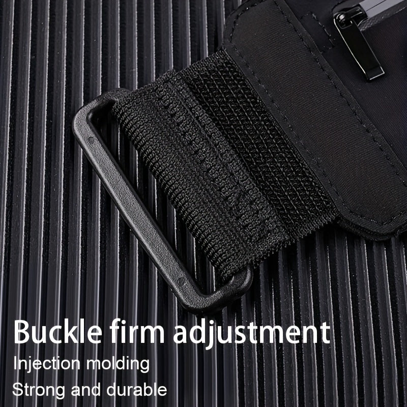 HAISSKY Sports Running Waist Bag Double Zipper Pockets