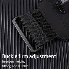 HAISSKY Sports Running Waist Bag Double Zipper Pockets