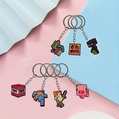 Mini Cartoon PVC Bag Purse Pendant Ornament Key Chain Keyring