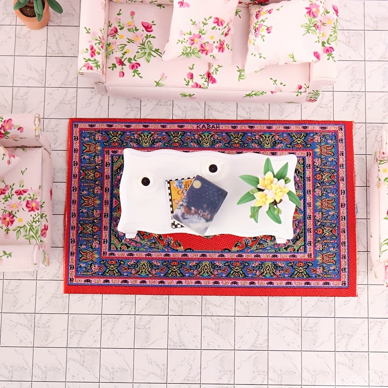 Mini Dollhouse Carpet Mini Model Dollhouse Floor Decoration