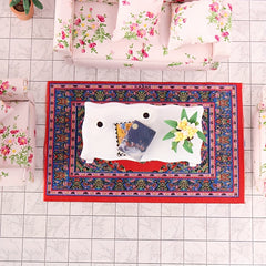 Mini Dollhouse Carpet Mini Model Dollhouse Floor Decoration