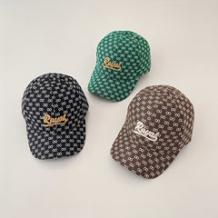 Kids Embroidered Baseball Cap Outdoor Sports Casual Hat