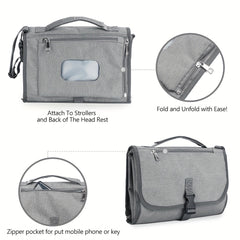 Portable Diaper Changing Pad Smart Wipes Pocket Waterproof Travel