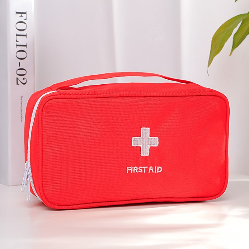 Portable First Aid Storage Bag Medical Tools Organizer Pouch