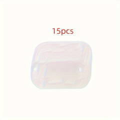 15pcs Mini Covered Square Storage Case for Earplugs Earrings