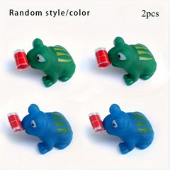 Funny Frog Toys with Tongue Out Durable Rubber Party Favors for Ages 6