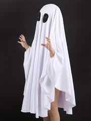 Toddler Halloween Costume Ghost Cosplay Cloak for Kids Party Clothes