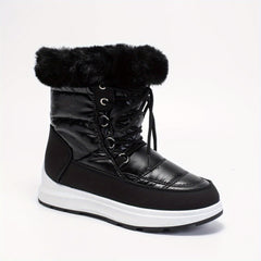 Women's Non-slip Snow Boots Plus Warm Outdoor Platform Shoes