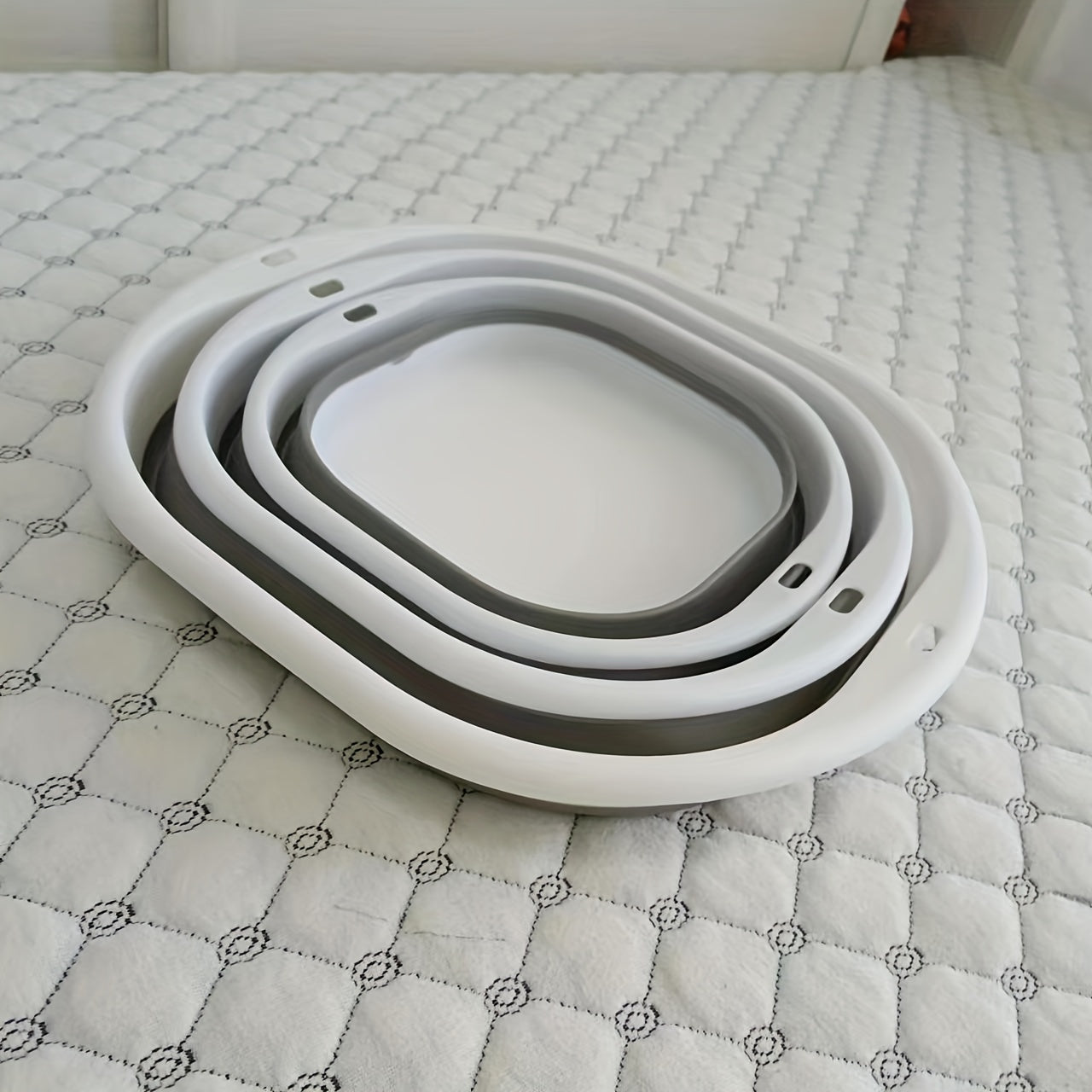 Foldable Basin Portable Face Washing Basin for Outdoor Travel Camp