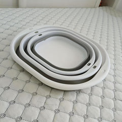 Foldable Basin Portable Face Washing Basin for Outdoor Travel Camp