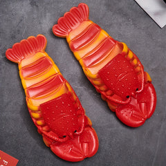 Creative Fish Shape Slippers Women's Outdoor Flat Beach Slippers
