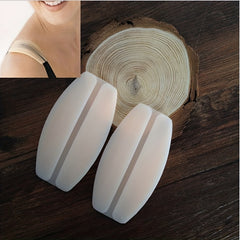 2pcs Silicone Bra Strap Pad Holder Non Slip Relief Pain Shoulder Pads