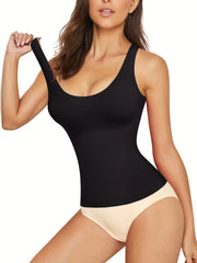 SCARBORO Seamless Shaping Vest Tummy Control Compression Shaper