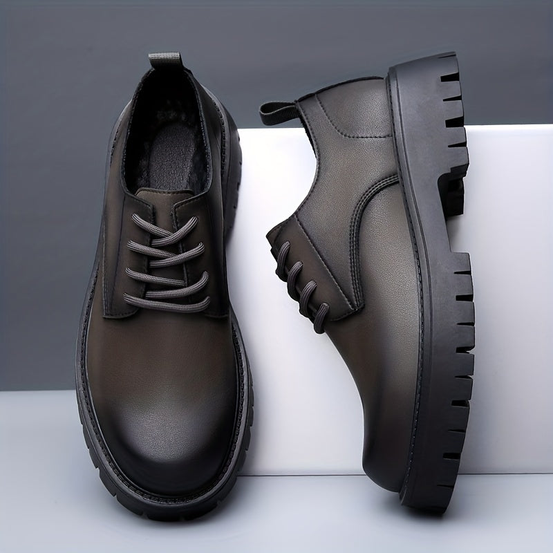 Men's Lace Up Dress Sneakers With Assorted Colors
