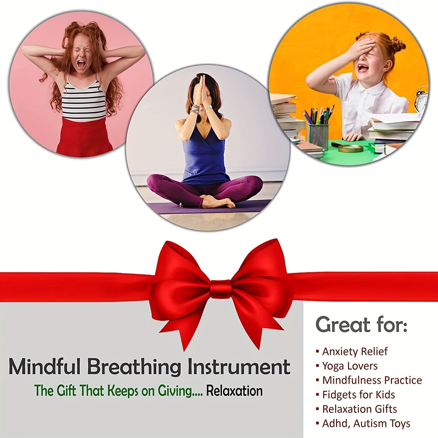 Expandable Breathing Ball Toy for Children and Adults - 5.9 to 11 Inches