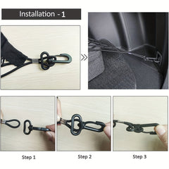 Adjustable Car Trunk Cargo Storage Organizer Net Universal SUV Car Truck