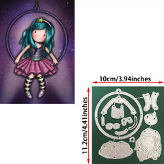 Princess Character Metal Cutting Dies for DIY Scrapbooking