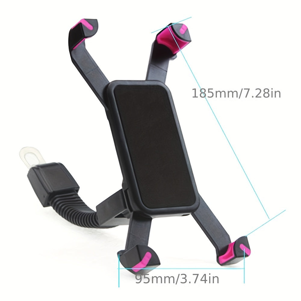 Motorcycle Rearview Mirror Phone Holder