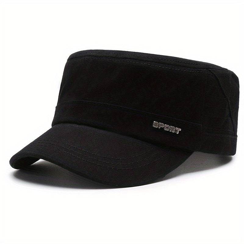 Mesh Military Hat Adjustable Baseball Cap Summer Cotton for Men Women