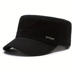 Mesh Military Hat Adjustable Baseball Cap Summer Cotton for Men Women