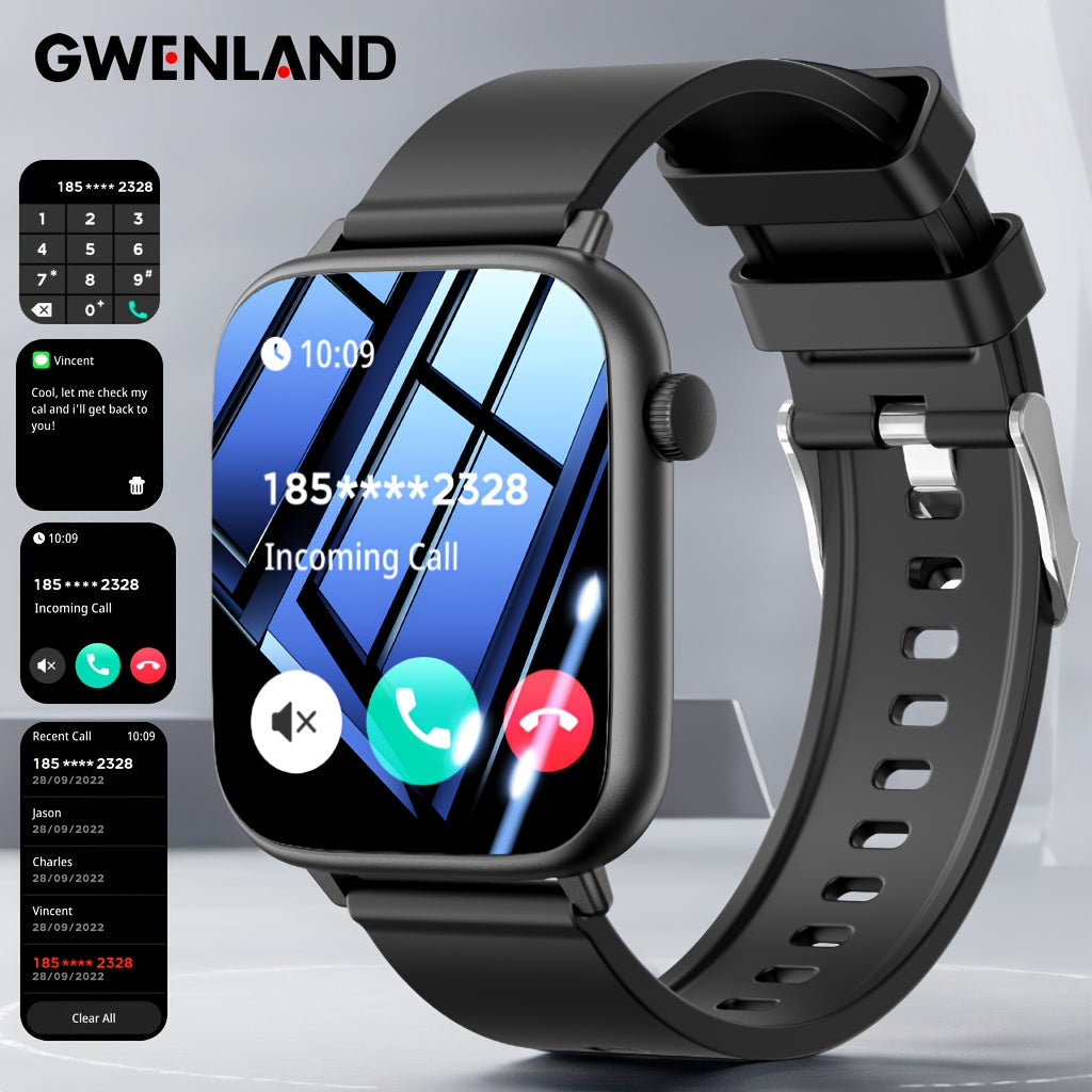Smart Sports Watch Sports 100 Modes Unlimited Calls Voice Control Full Screen