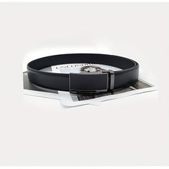 ZDC X02 Men's Leather Belt Automatic Buckle Casual Versatile Belt