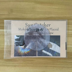 10pcs Halloween Circular Sun Catcher Window Stickers