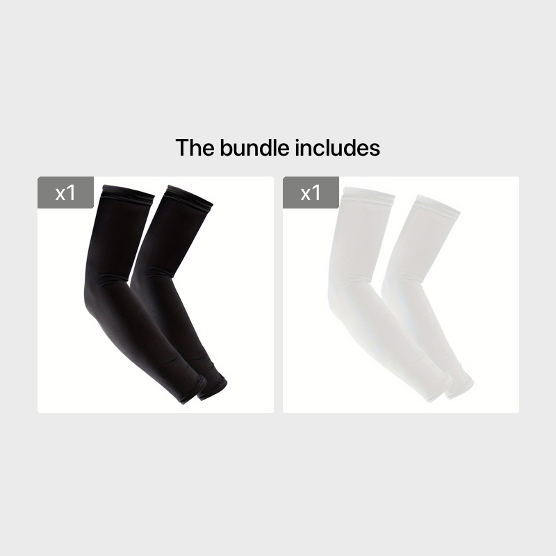 Cooling Arm Sleeves Ice Silk Sun UV Protection Arm Sleeves For Cycling Fishing
