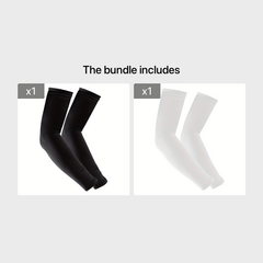 Cooling Arm Sleeves Ice Silk Sun UV Protection Arm Sleeves For Cycling Fishing
