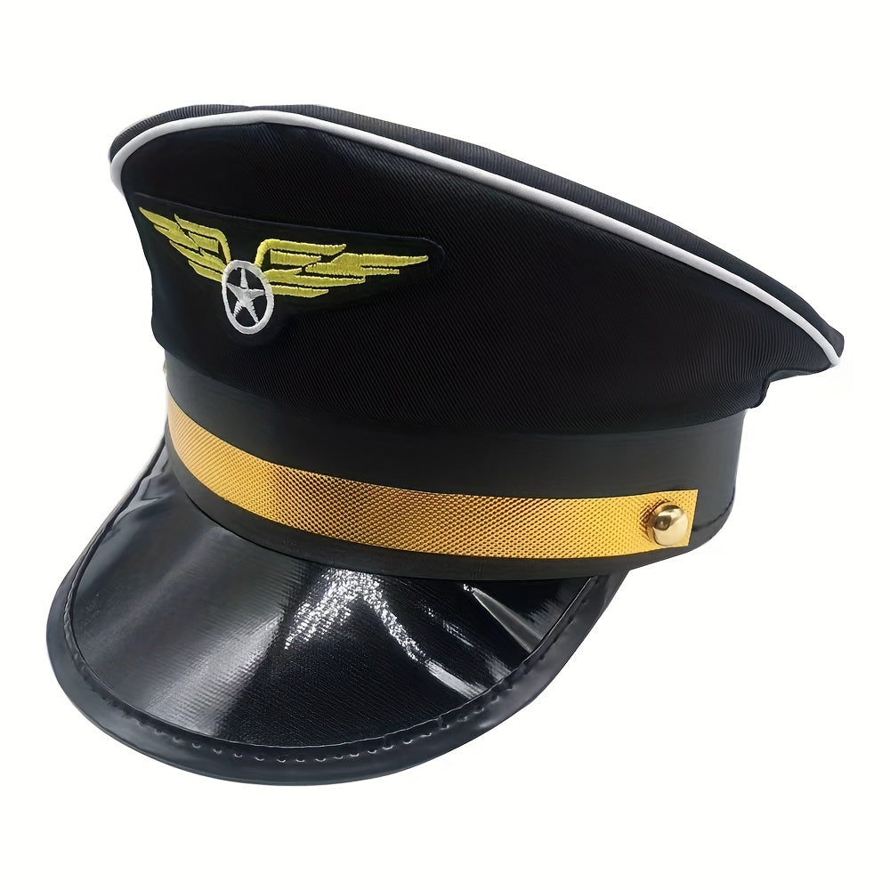 Pilot Hat Costume Accessory Uniform Temptation Cosplay Supplies
