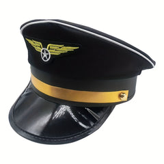 Pilot Hat Costume Accessory Uniform Temptation Cosplay Supplies