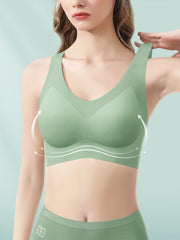 Seamless Vest Sports Bras Soft & Comfy Full Coverage Intimates Bra