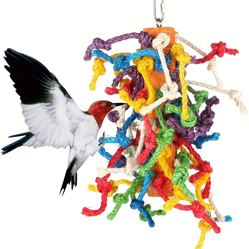 Colorful Bird Toy For Medium And Large Parrot
