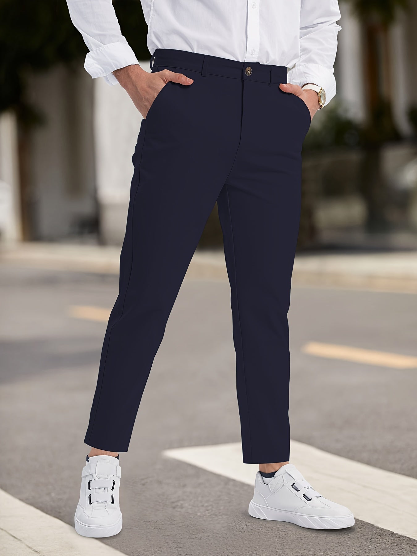 Men's Slim Business Casual Pants