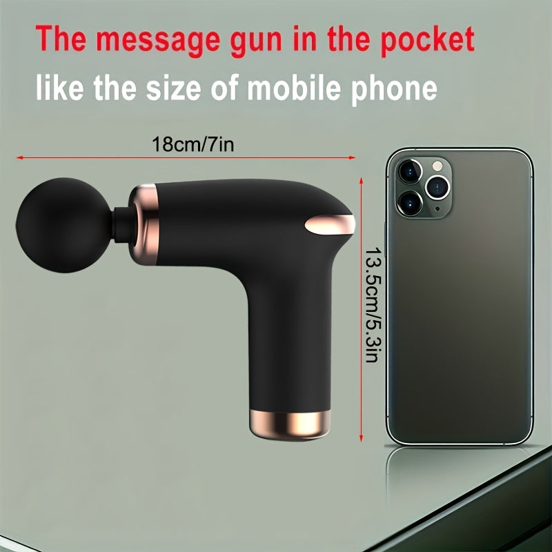 Mini Handheld Muscle Massage Gun - Deep Tissue Vibration Massager