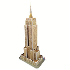 3D Empire State Building Model Puzzle DIY Toy