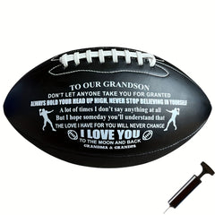 American Football For Grandson with Pump