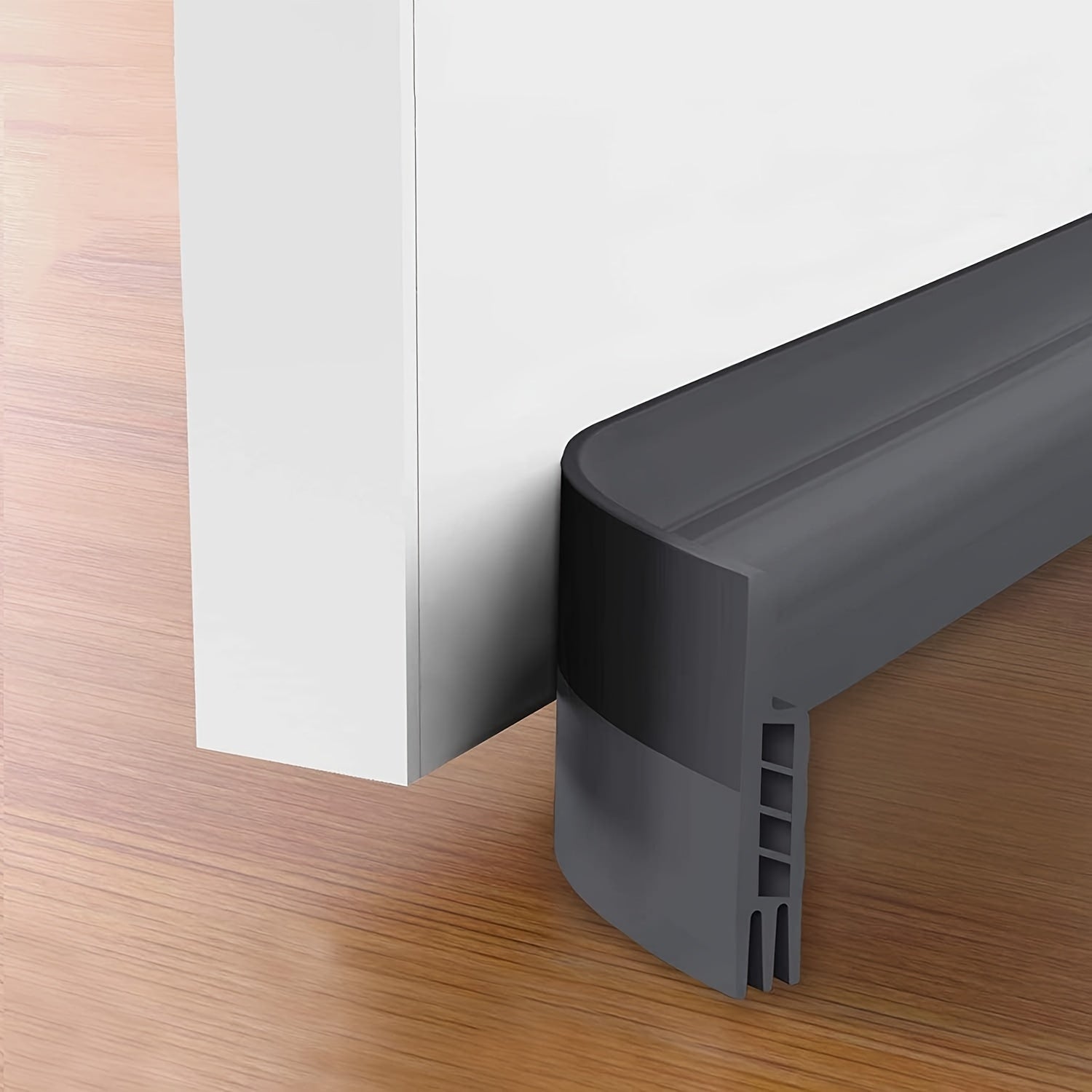 2pcs Door Draft Stopper Under Door Seal Soundproof Weather Stripping