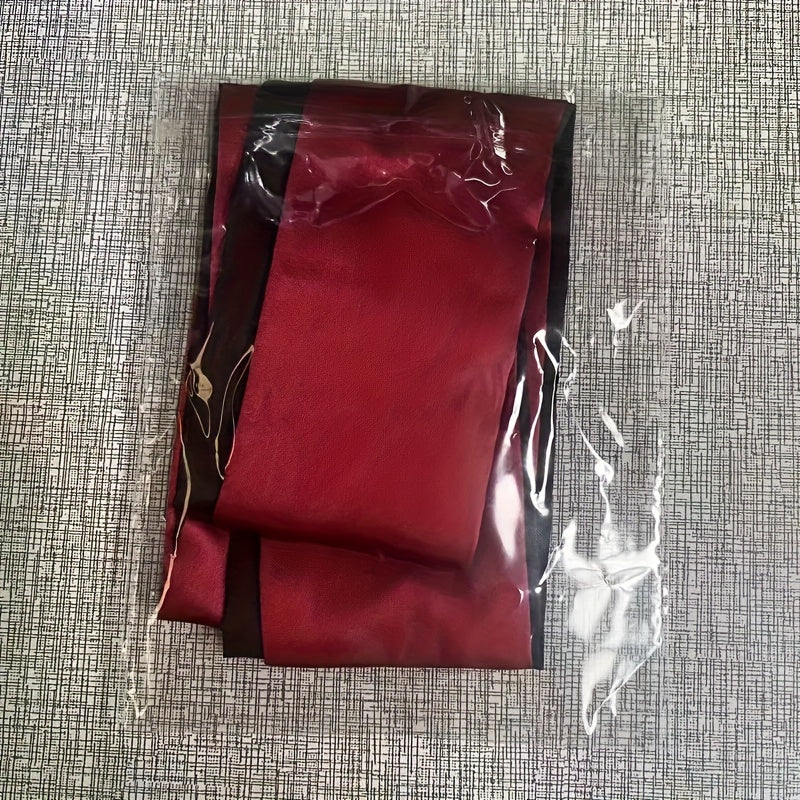 Solid Smooth Ribbon Sleep Eye Mask Blackout Soft Comfortable Blindfold