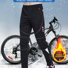 Men's Thermal Windproof Mountain Biker Riding Pants