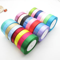 86m Polyester Stain Ribbon for Gift Wrapping, Bow Making, Wedding Deco