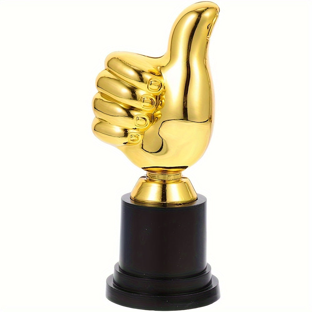 Golden Thumb Trophy Plastic Award Trophies For Sports